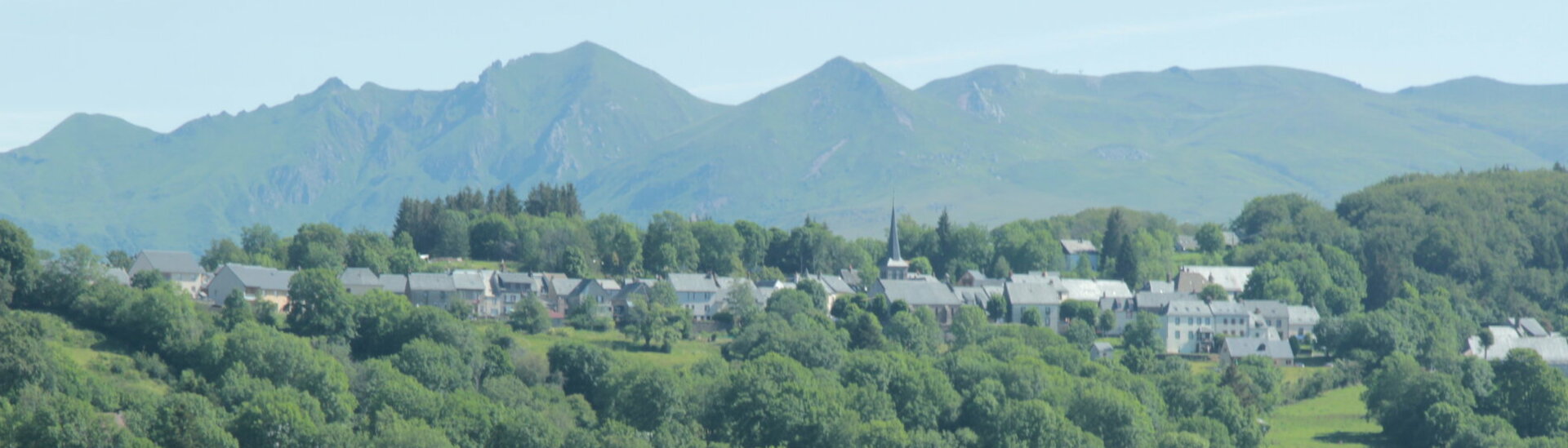 Commune Picherande Village Puy de Dôme Auvergne